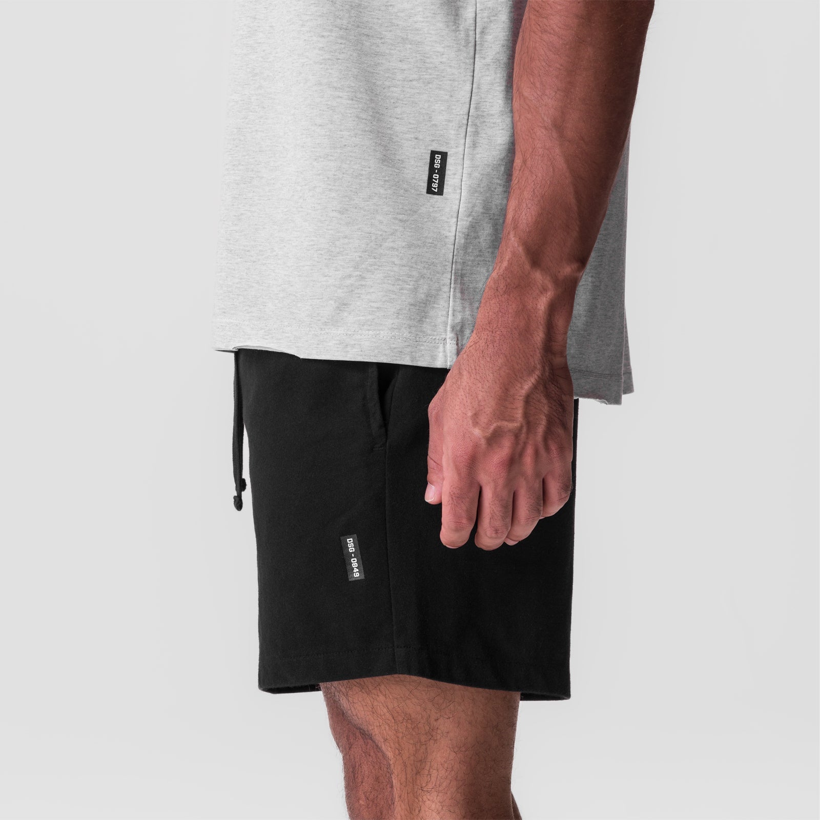 0849. Tech Essential™ Sweat Short Black | ASRV on sale