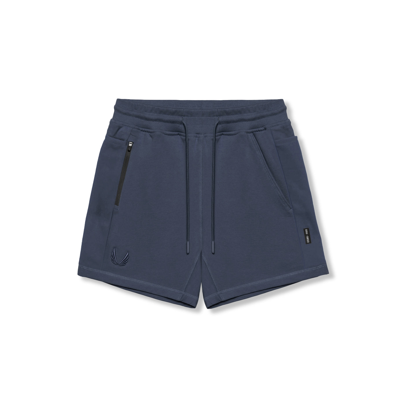 0867. Tech-Terry™ Sidelock Sweat Short Navy | ASRV Online