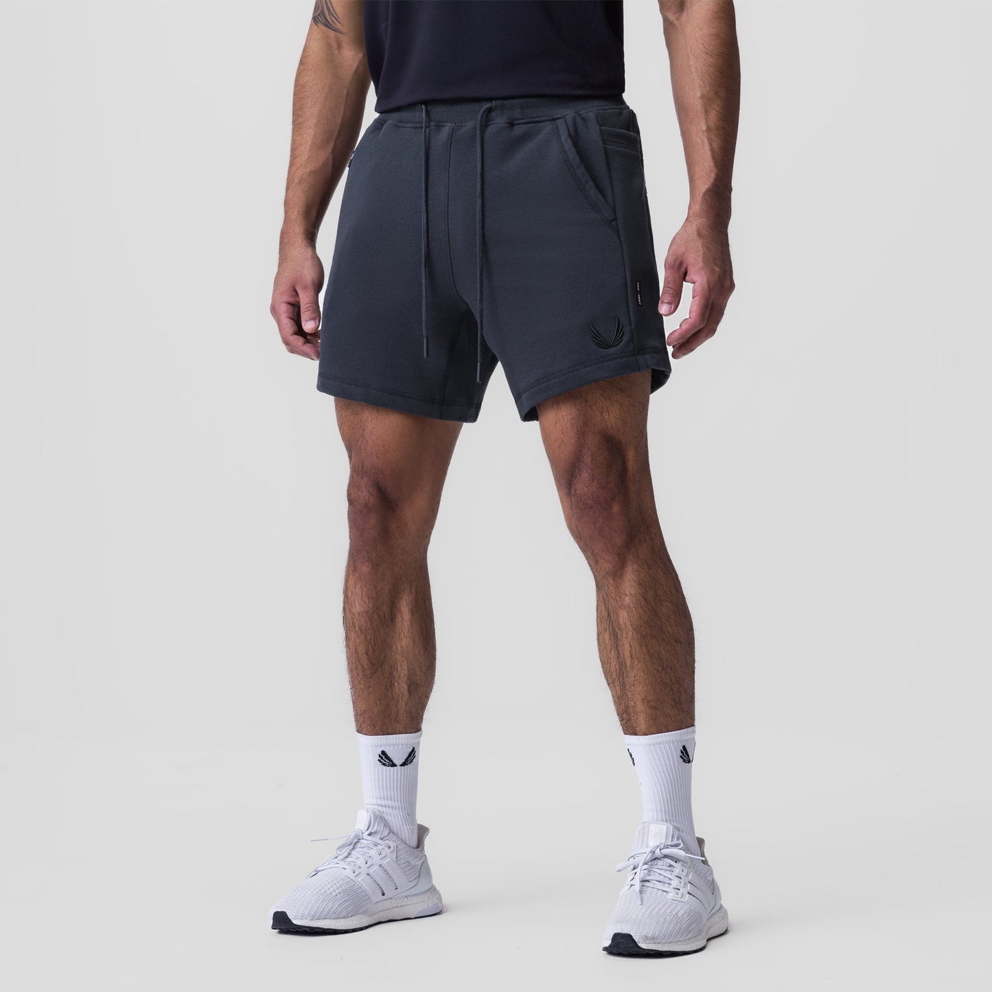 0867. Tech-Terry™ Sidelock Sweat Short Navy | ASRV Online