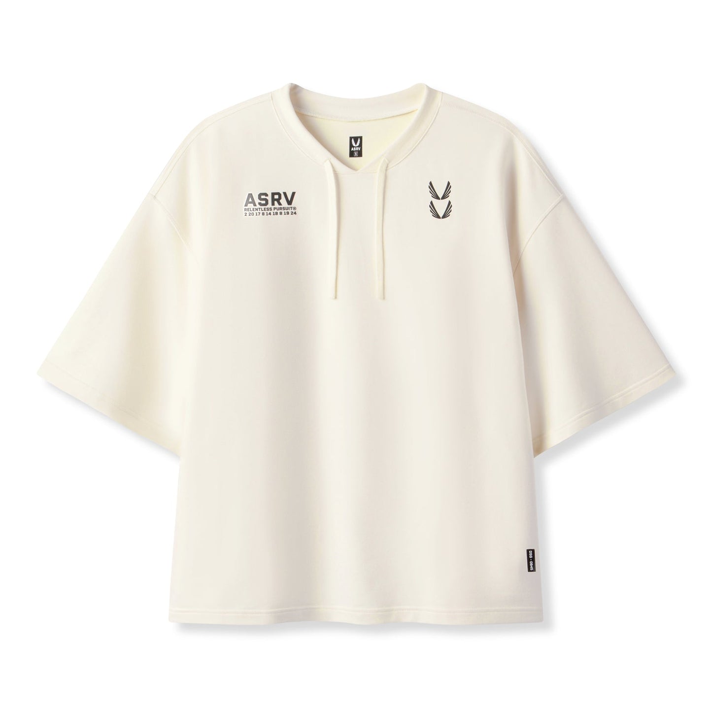 0945. Micro-Terry Warm-Up Tee Cream | ASRV near me