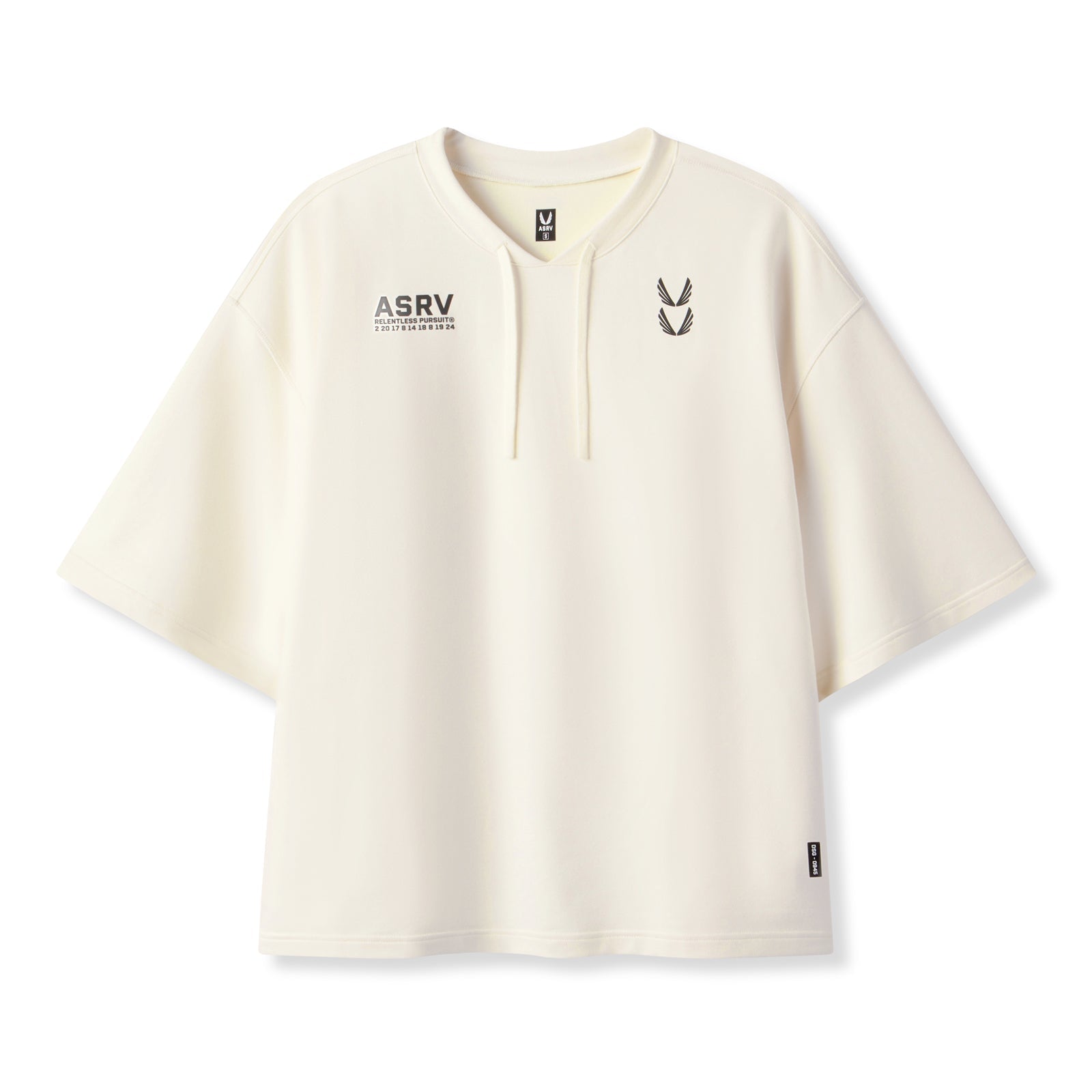 0945. Micro-Terry Warm-Up Tee Cream | ASRV near me