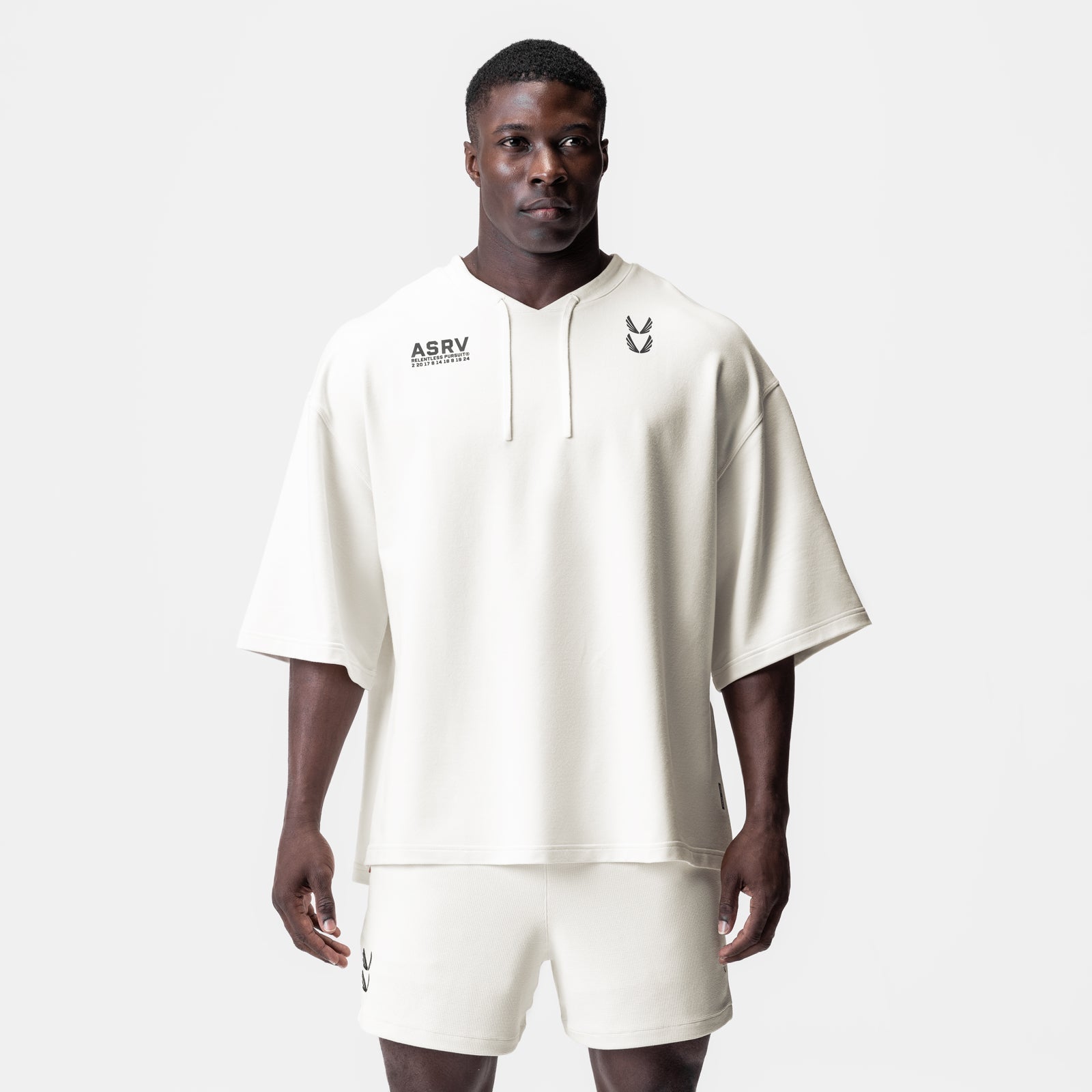 0945. Micro-Terry Warm-Up Tee Cream | ASRV near me