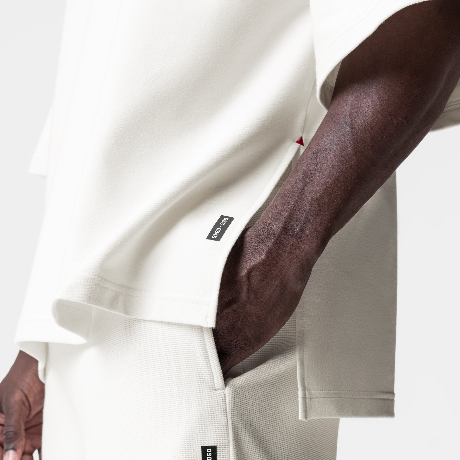 0945. Micro-Terry Warm-Up Tee Cream | ASRV near me