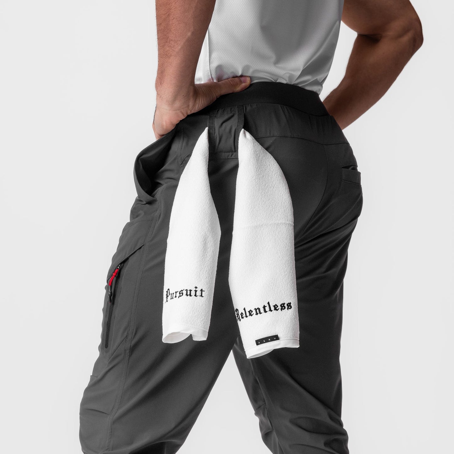 0690. Tetra-Lite® Tech High Rib Jogger Space Grey "Wings" | ASRV discount