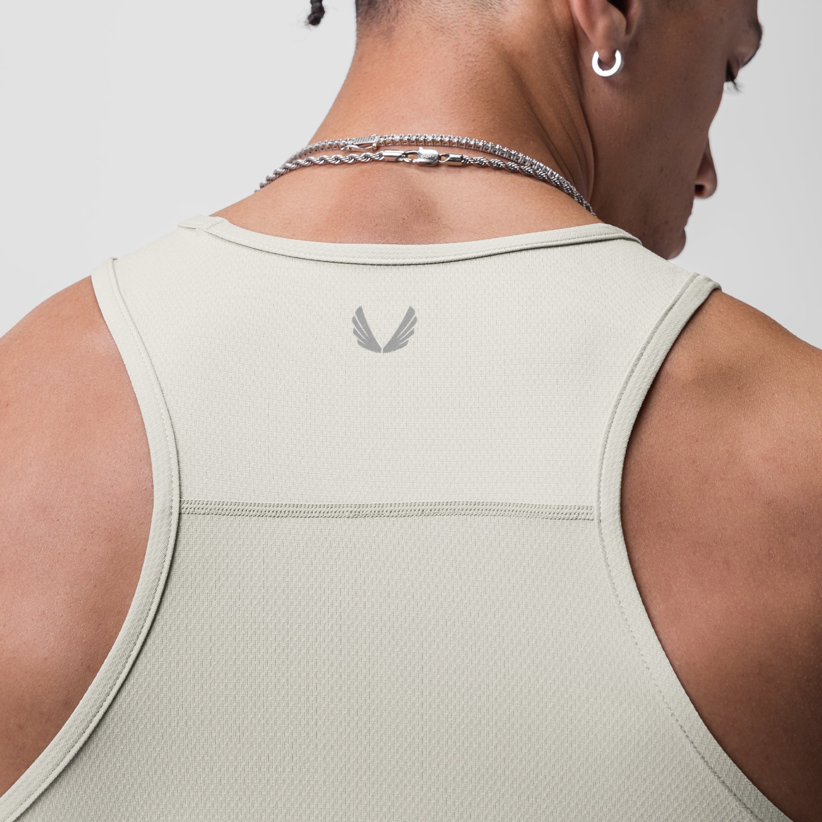 0754. AeroSilver® Training Singlet Ivory Cream | ASRV US