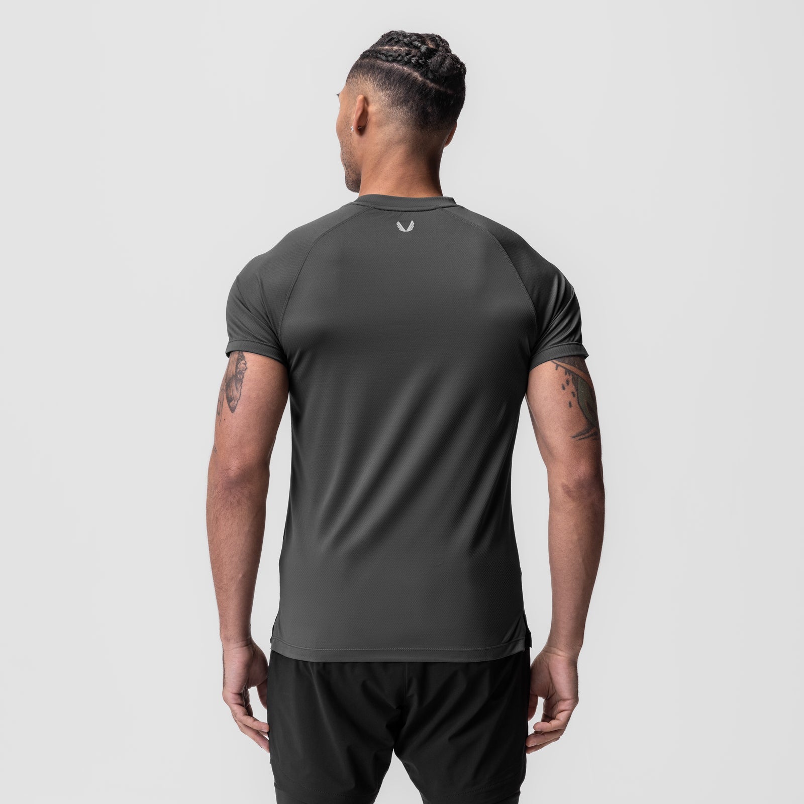 0918. AeroSilver® Fitted Tee Space Grey | ASRV sale