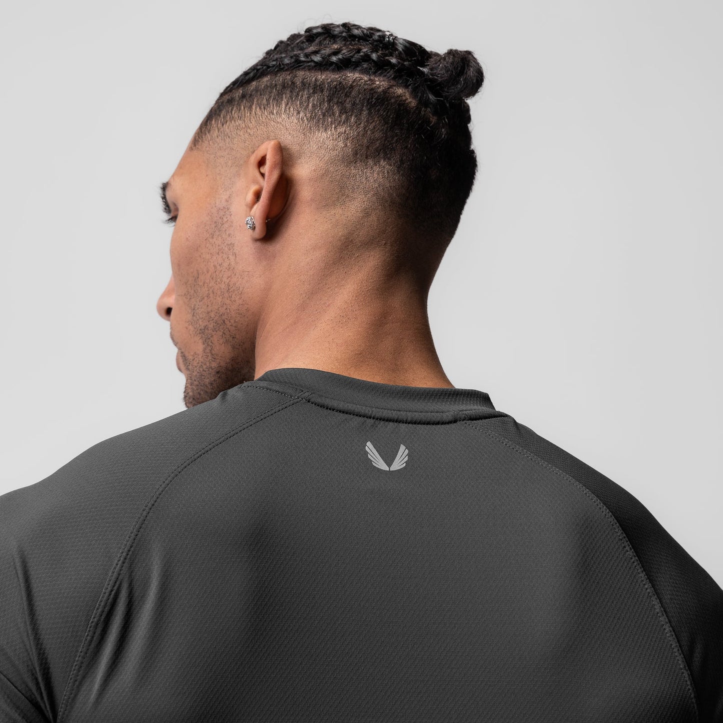 0918. AeroSilver® Fitted Tee Space Grey | ASRV sale