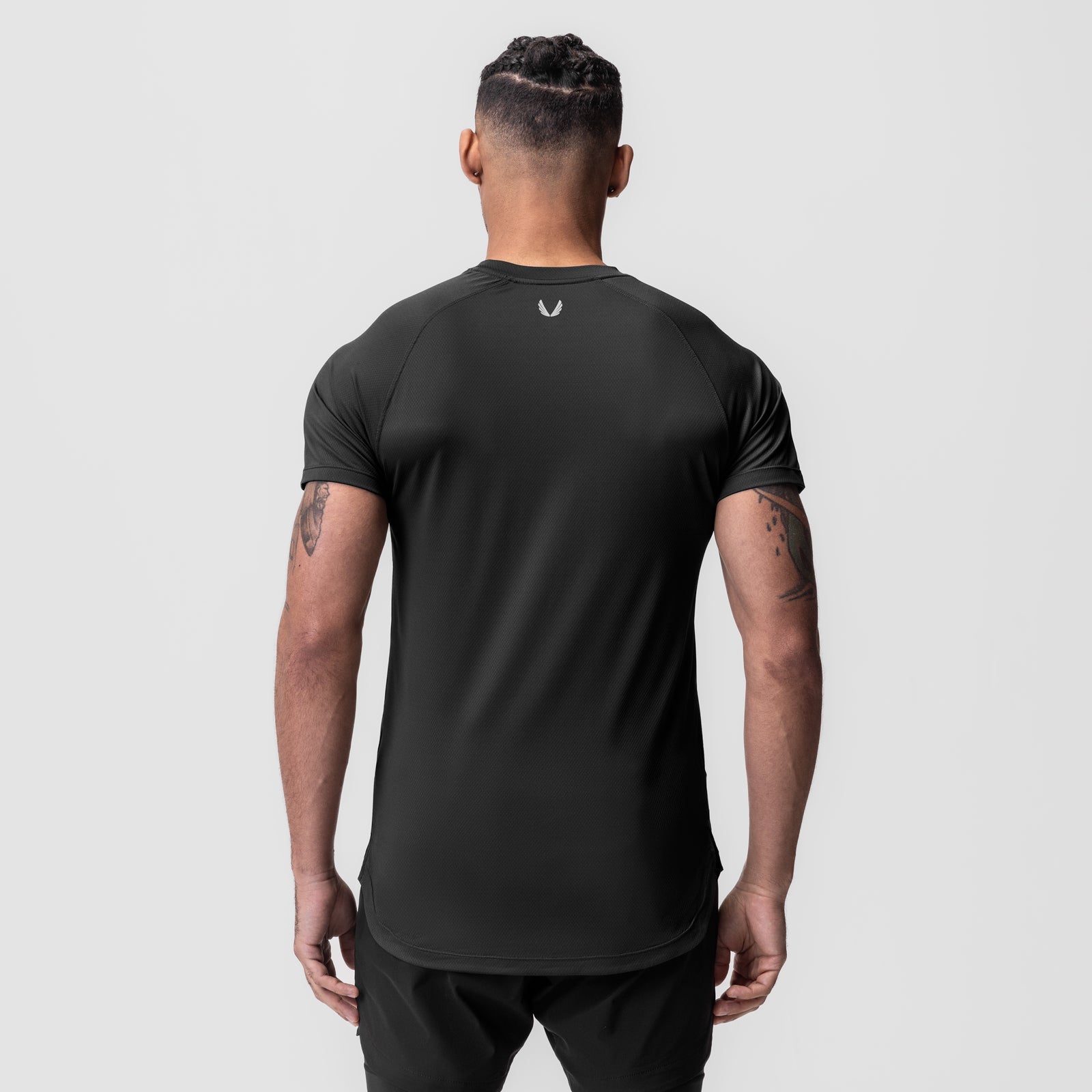 0660. AeroSilver® Established Tee Black "OTWR" | ASRV on sale