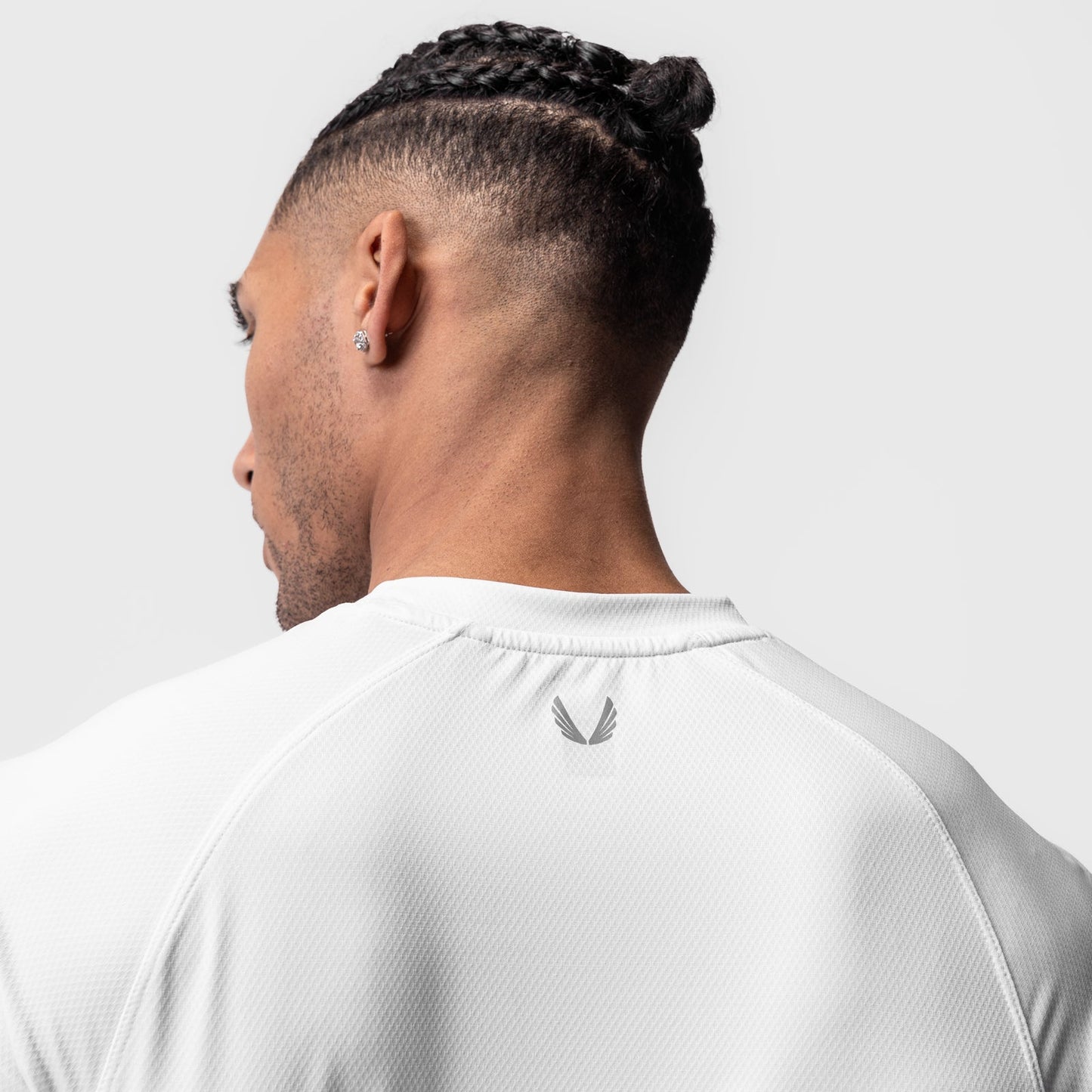 0918. AeroSilver® Fitted Tee White | ASRV Online