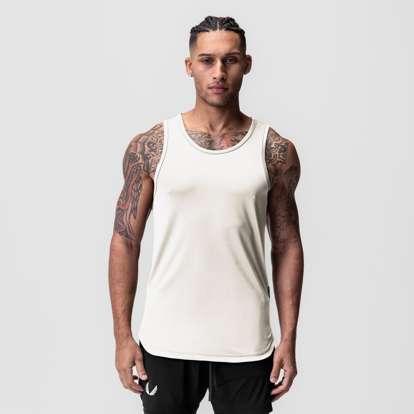 0830. AeroSilver® Tank Top Ivory Cream | ASRV Discount
