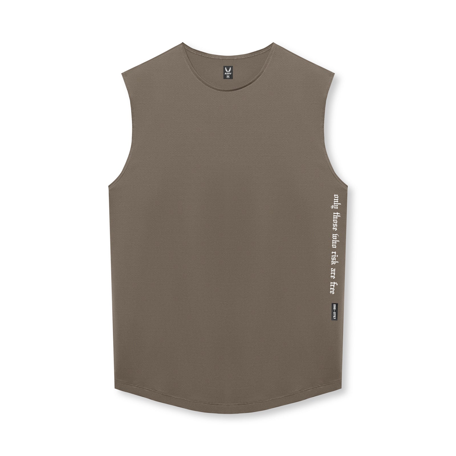 0757. AeroSilver® Cutoff Tank Deep Taupe | ASRV US