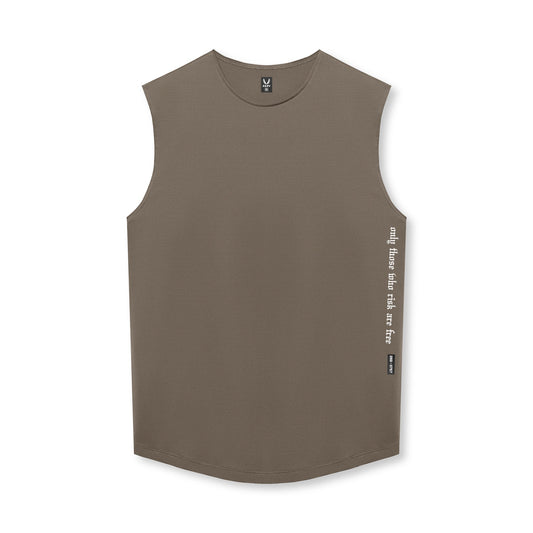 0757. AeroSilver® Cutoff Tank Deep Taupe | ASRV US