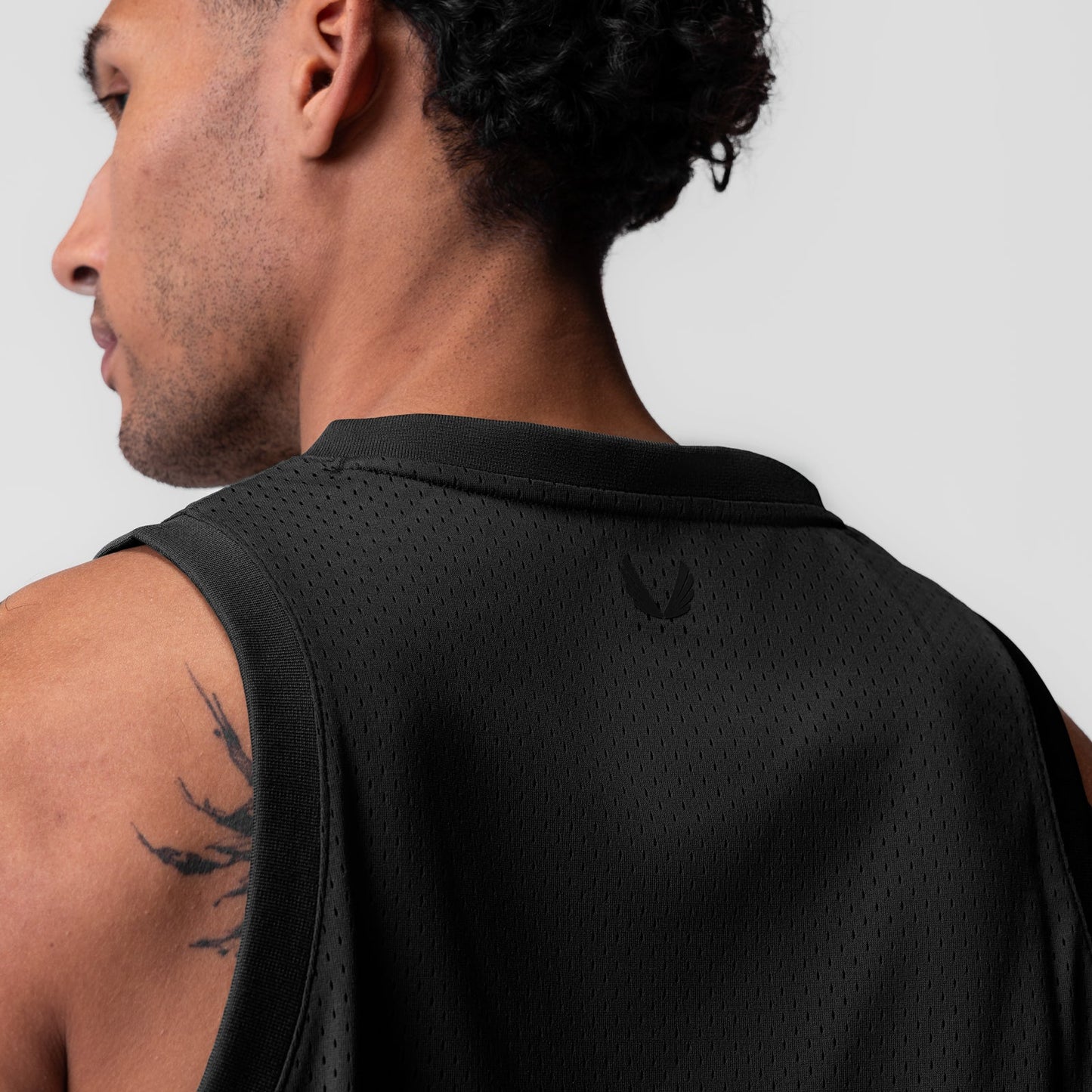 0990. Ion-Mesh Basketball Jersey Black | ASRV sale