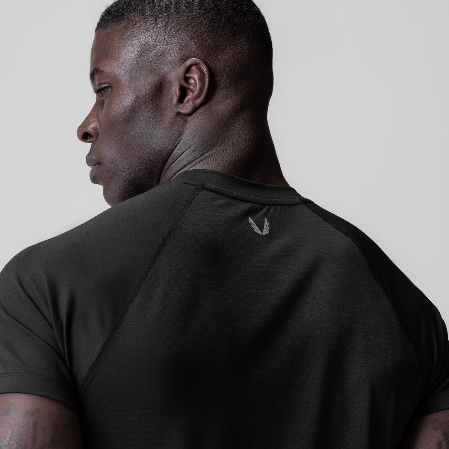 0839. 3D-Lite® 2.0 Lycra® Fitted Tee Black "OTWR" | ASRV discount