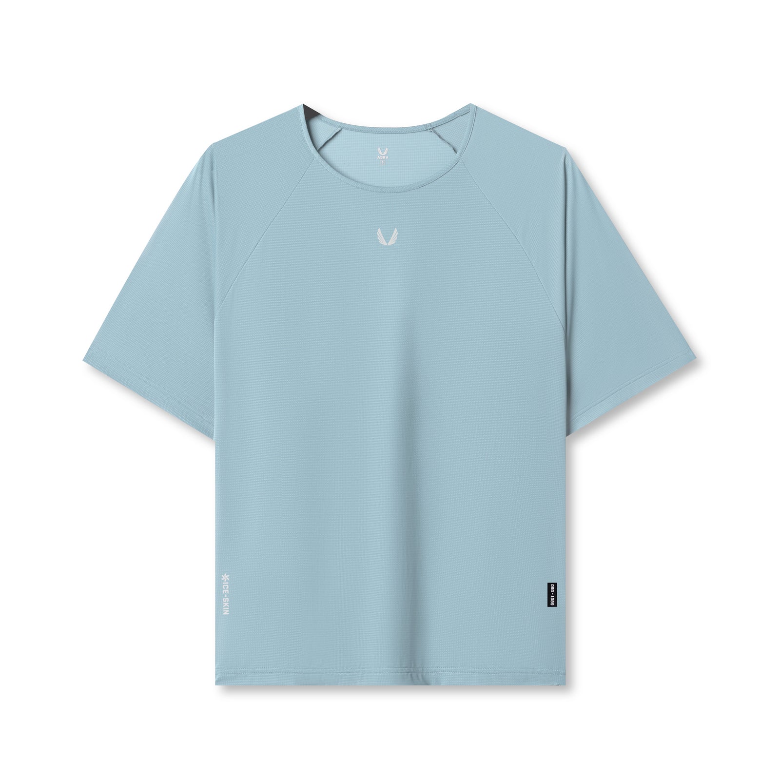 1089. Ice-Skin™ Oversized Tee Light Sky | ASRV US