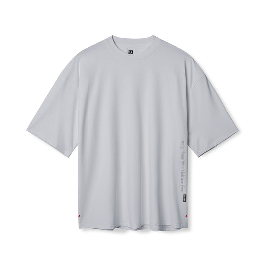 0841. 3D-Lite® 2.0 Lycra® 3/4-Sleeve Oversized Tee Slate Grey "OTWR" | ASRV near me
