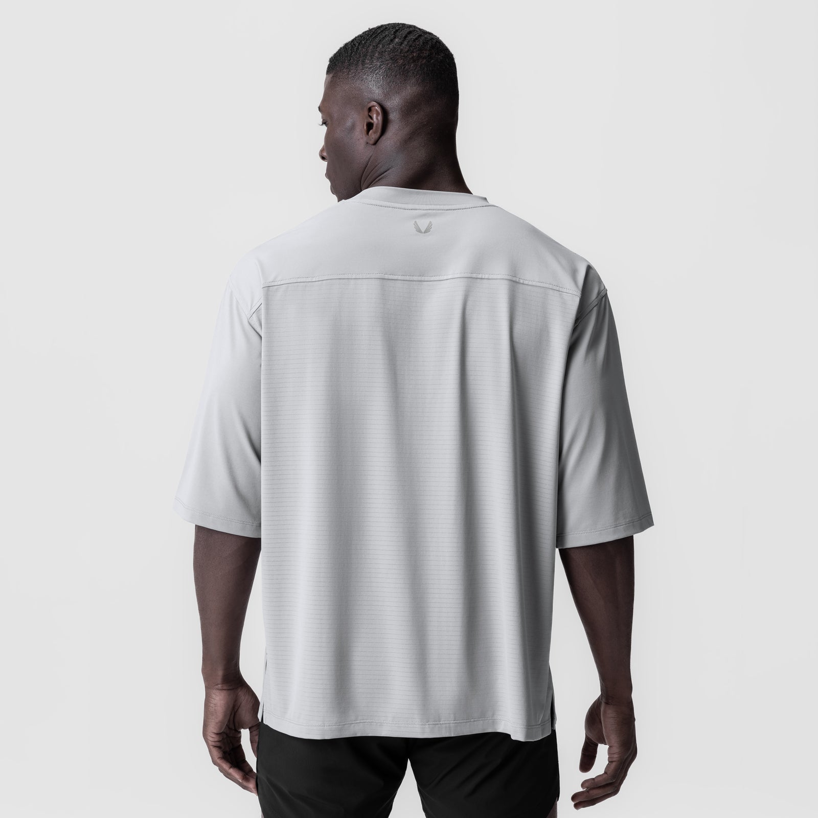 0841. 3D-Lite® 2.0 Lycra® 3/4-Sleeve Oversized Tee Slate Grey "OTWR" | ASRV near me