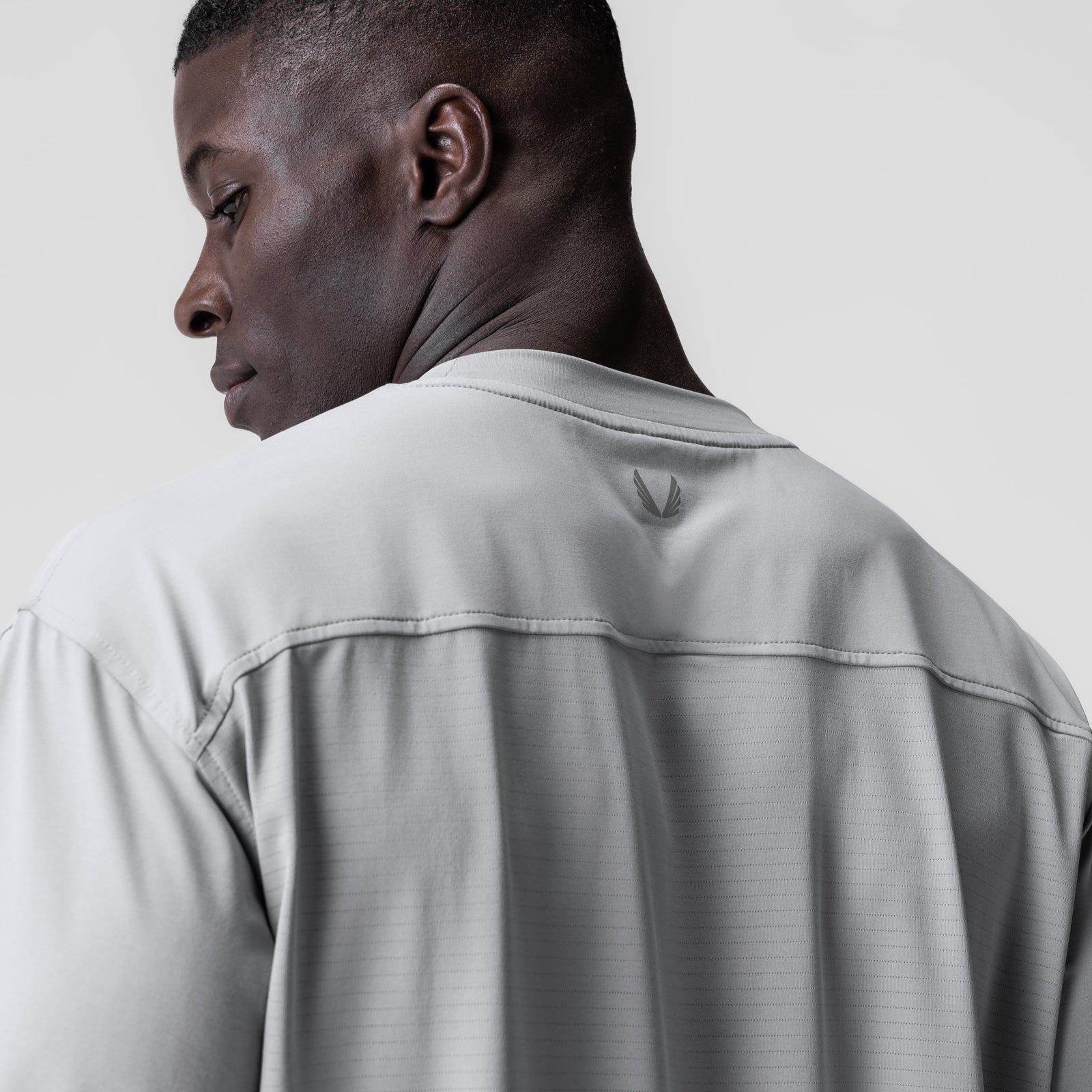 0841. 3D-Lite® 2.0 Lycra® 3/4-Sleeve Oversized Tee Slate Grey "OTWR" | ASRV near me
