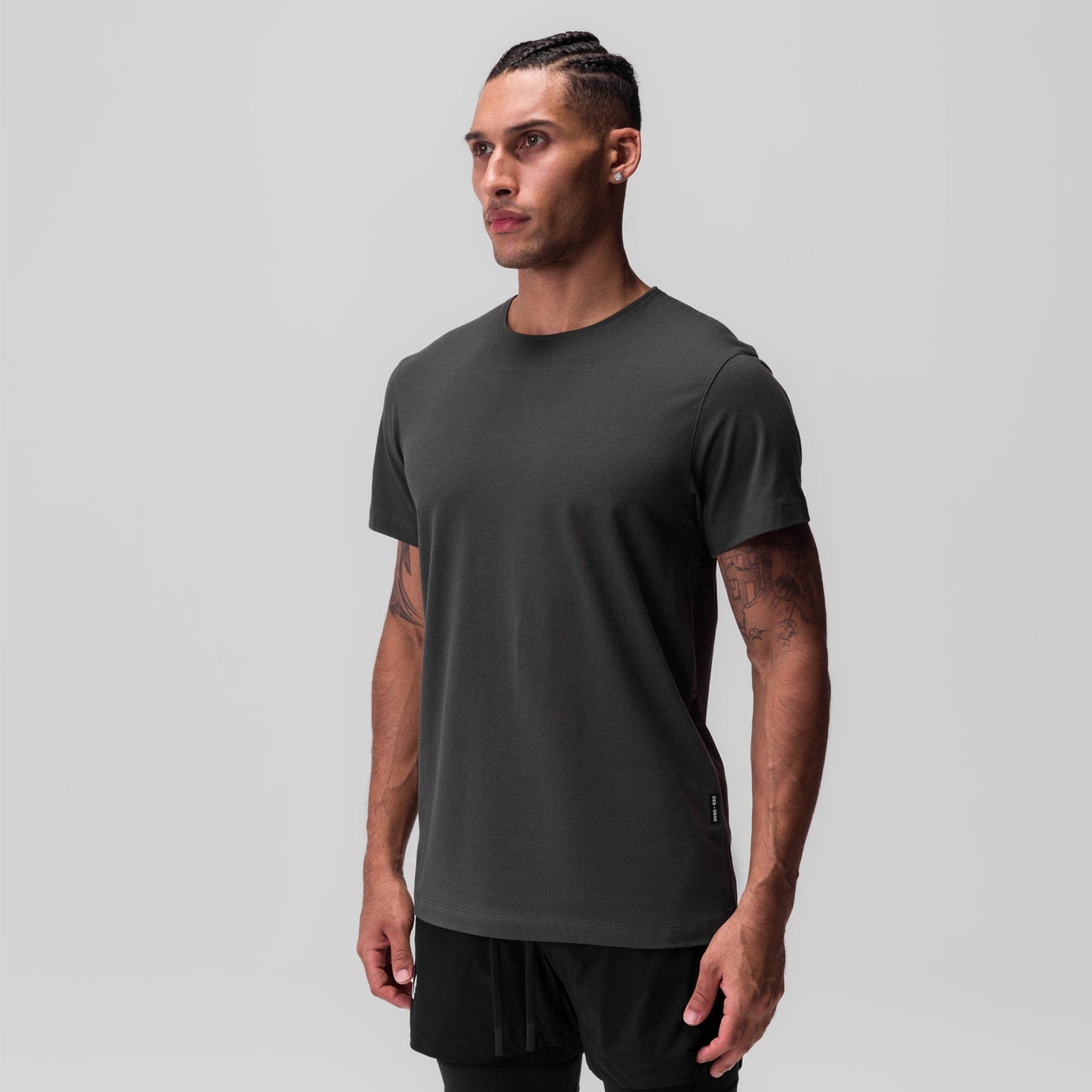 0846. CottonPlus™ Standard Mesh Back Tee Space Grey | ASRV on sale