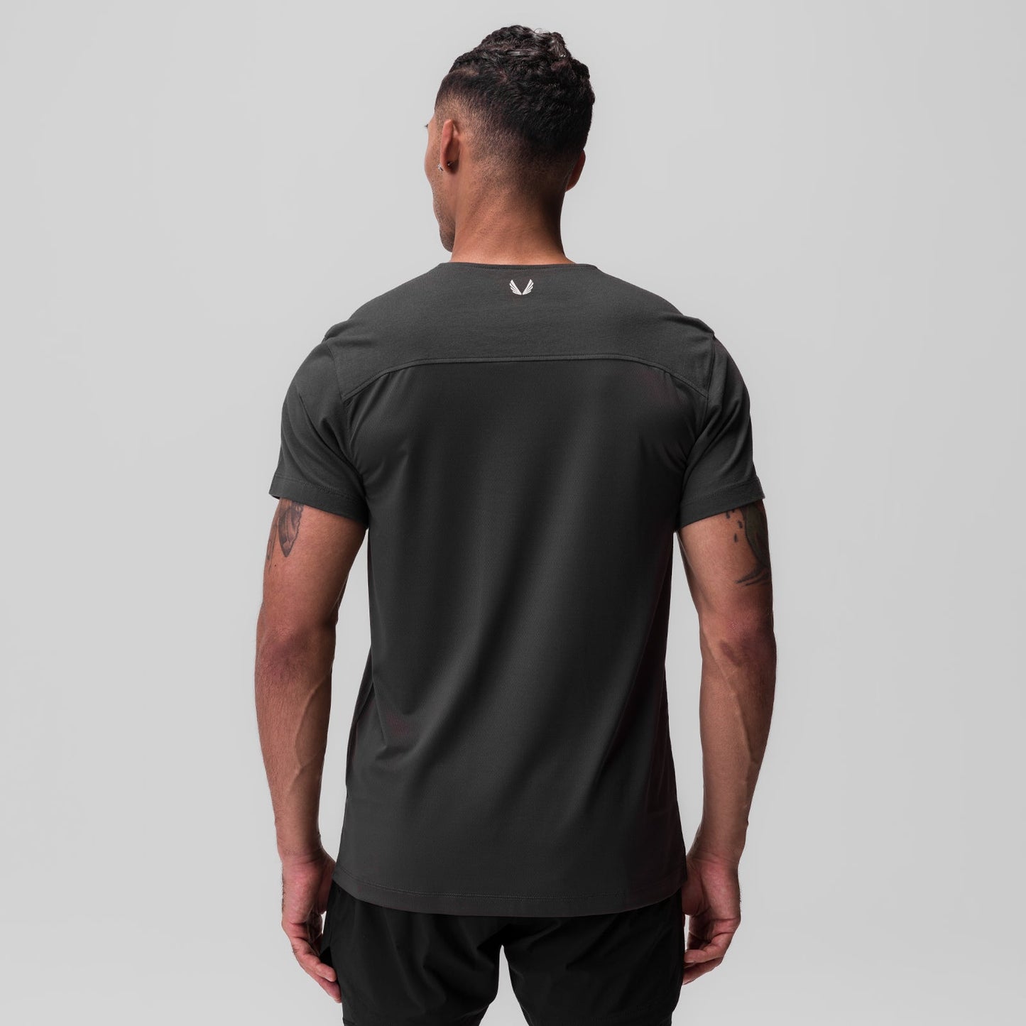 0846. CottonPlus™ Standard Mesh Back Tee Space Grey | ASRV on sale