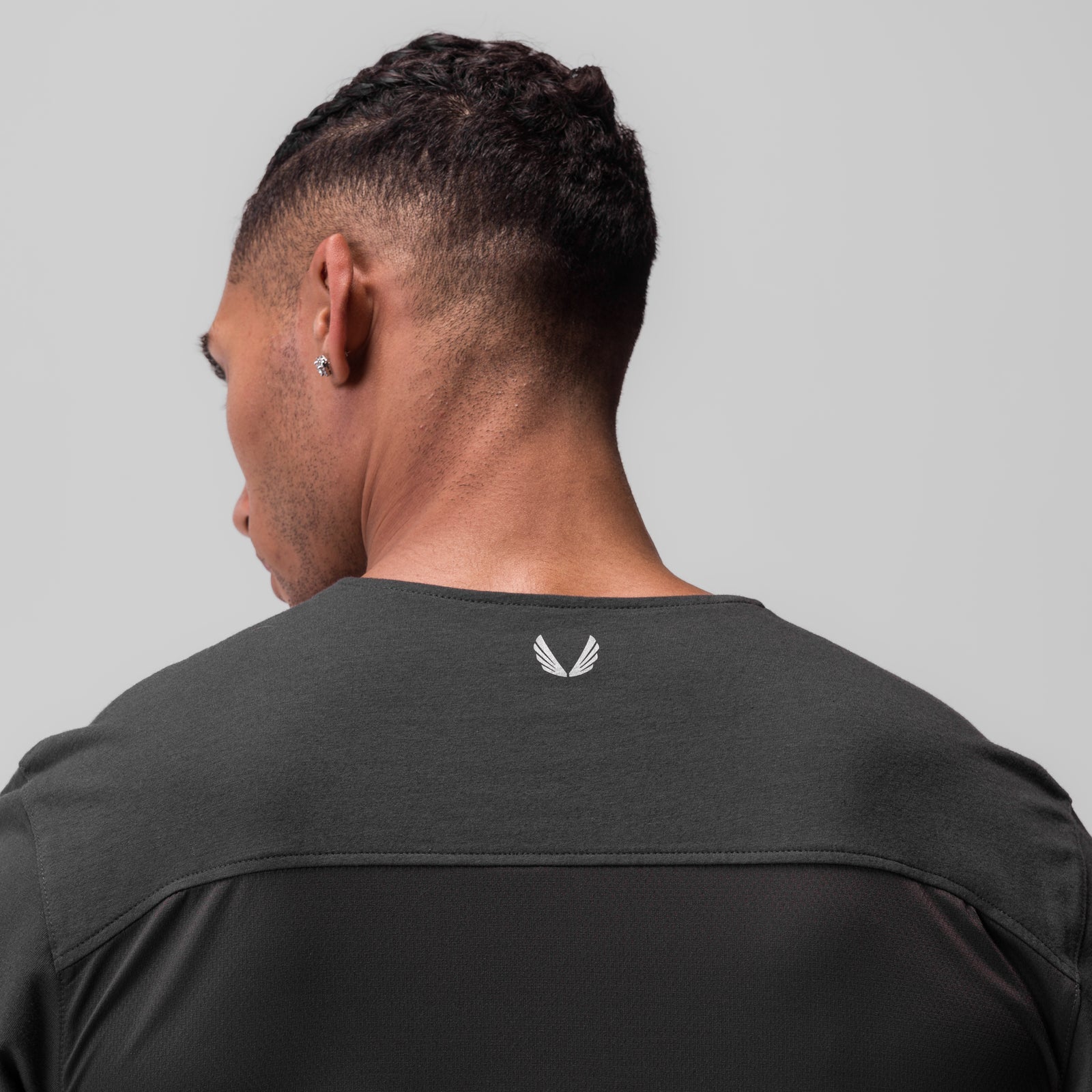 0846. CottonPlus™ Standard Mesh Back Tee Space Grey | ASRV on sale