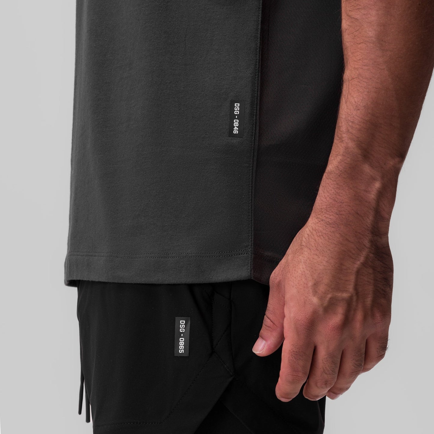 0846. CottonPlus™ Standard Mesh Back Tee Space Grey | ASRV on sale
