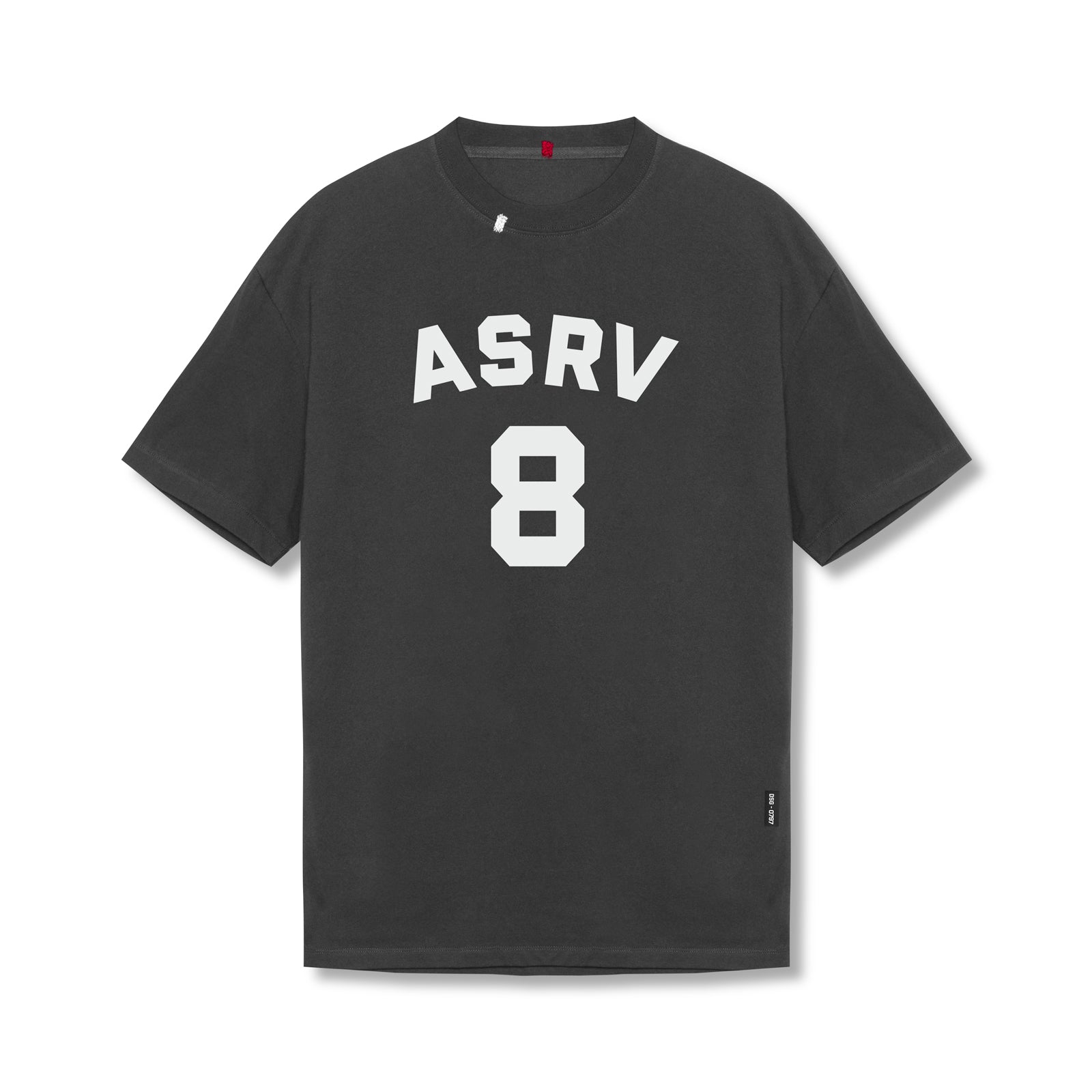 0797. Tech Essential™ Relaxed Tee Space Grey "ASRV 8" | ASRV Online