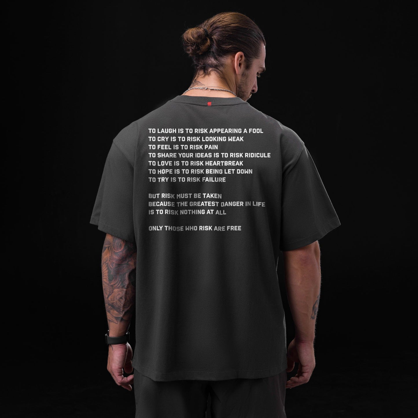 0797. Tech Essential™ Relaxed Tee Space Grey "ASRV 8" | ASRV Online