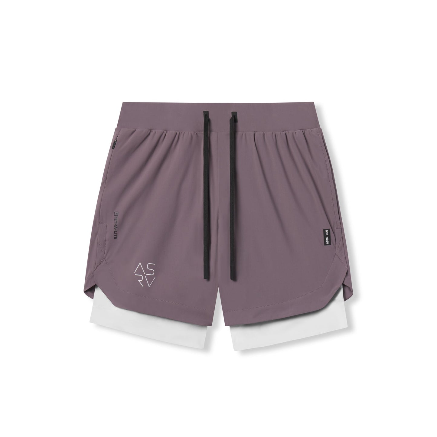 0866. Tetra-Lite® 7" Liner Short Moonscape "Cyber"/White | ASRV on sale