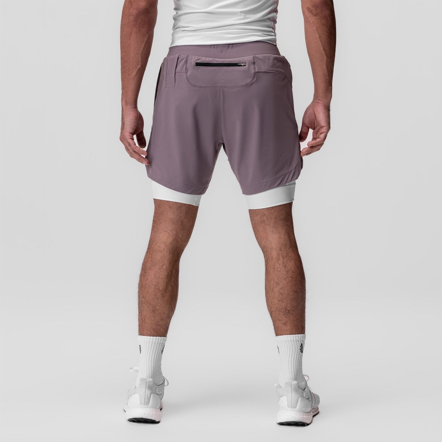 0866. Tetra-Lite® 7" Liner Short Moonscape "Cyber"/White | ASRV on sale