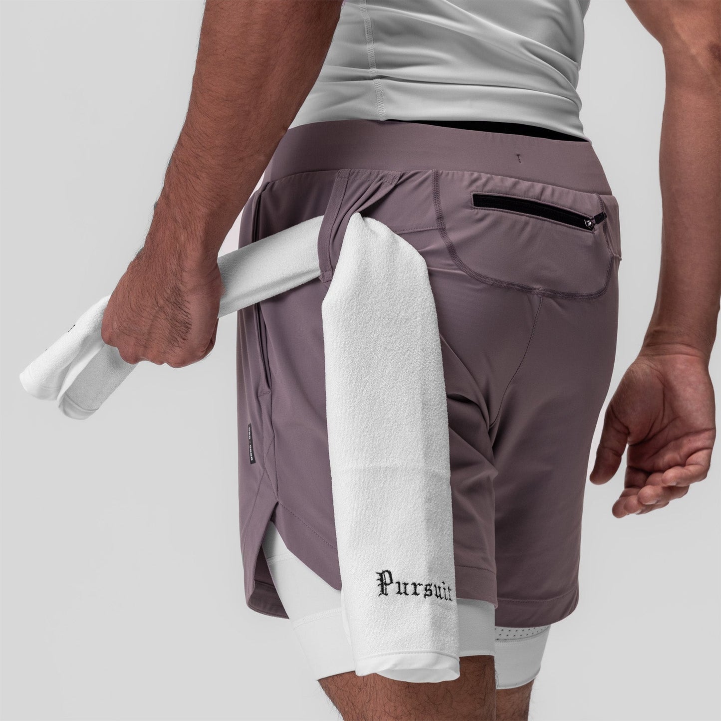 0866. Tetra-Lite® 7" Liner Short Moonscape "Cyber"/White | ASRV on sale