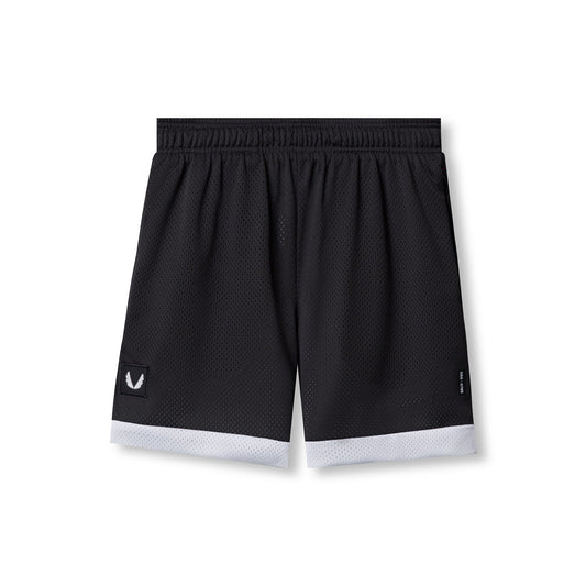 0795. SilverPlus™ Mesh Reversible Short Black/White | ASRV Discount