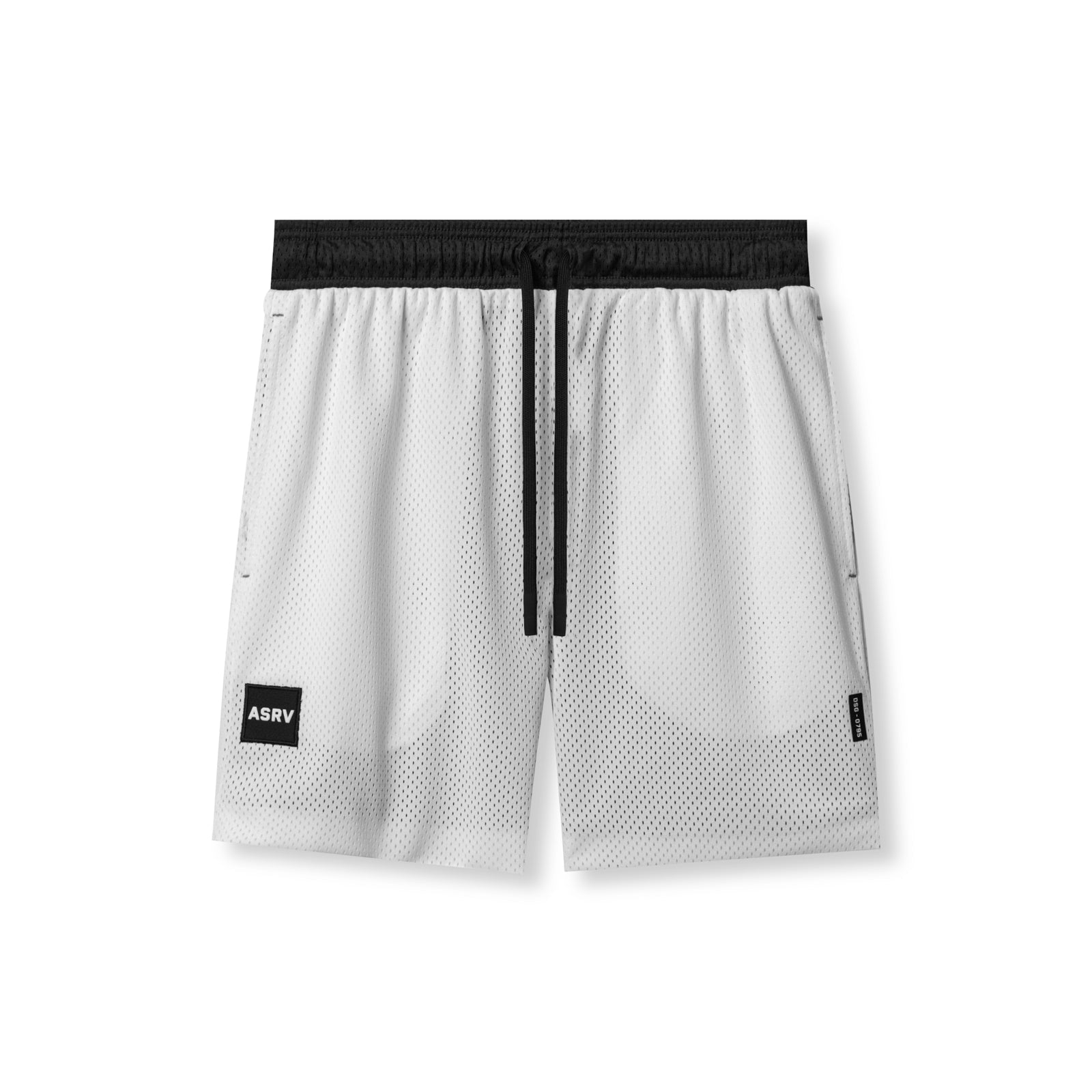 0795. SilverPlus™ Mesh Reversible Short Black/White | ASRV Discount