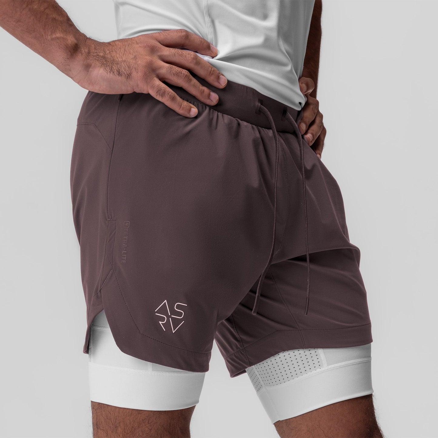 0866. Tetra-Lite® 7" Liner Short Nightshade "Cyber"/White | ASRV near me