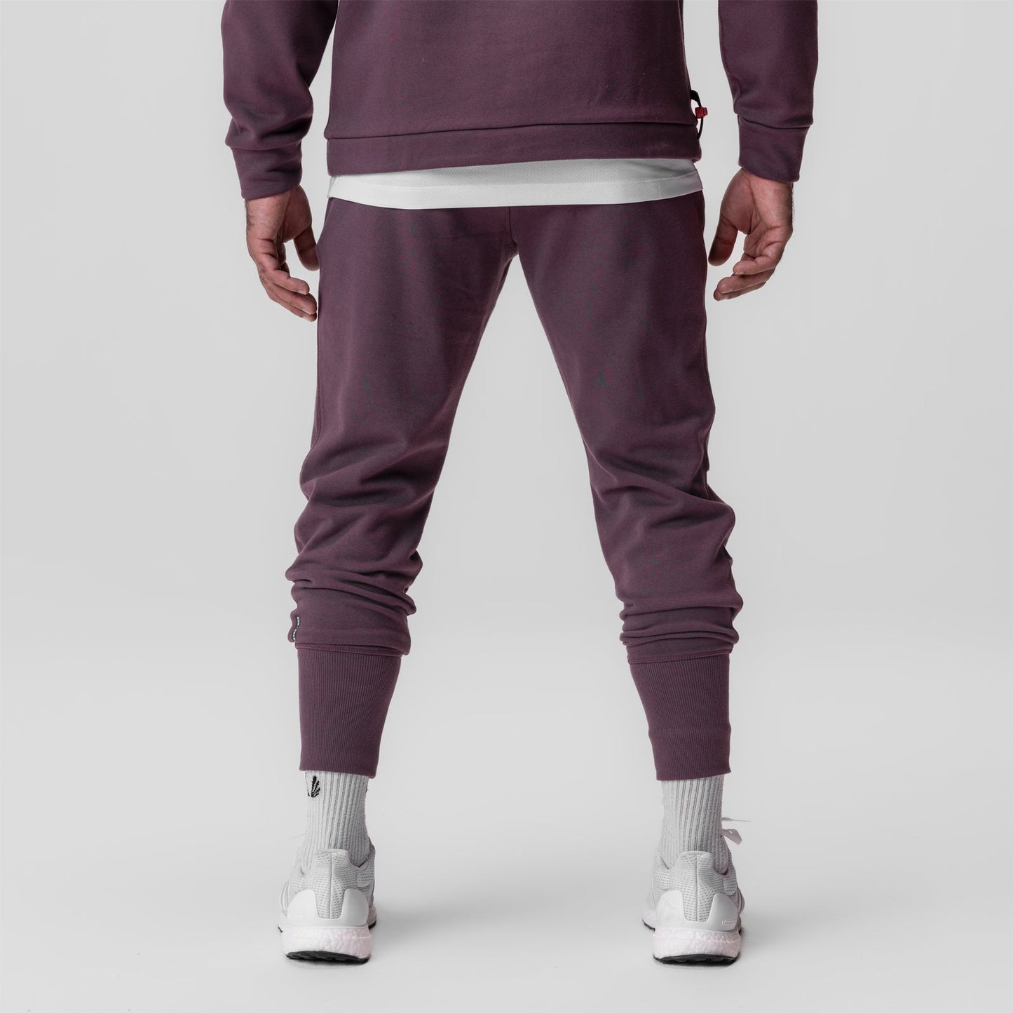 0915. Tech-Terry™ High Rib Jogger Deep Purple "ASRV" | ASRV US
