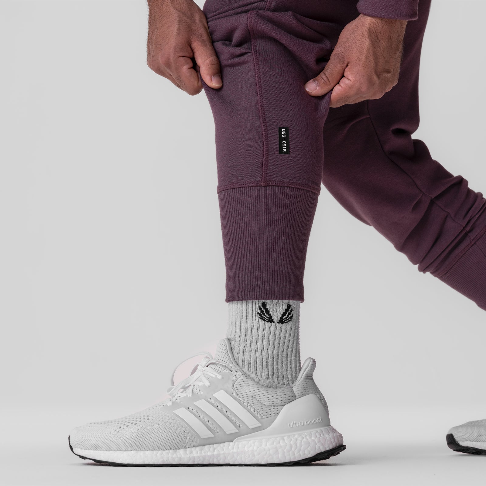 0915. Tech-Terry™ High Rib Jogger Deep Purple "ASRV" | ASRV US