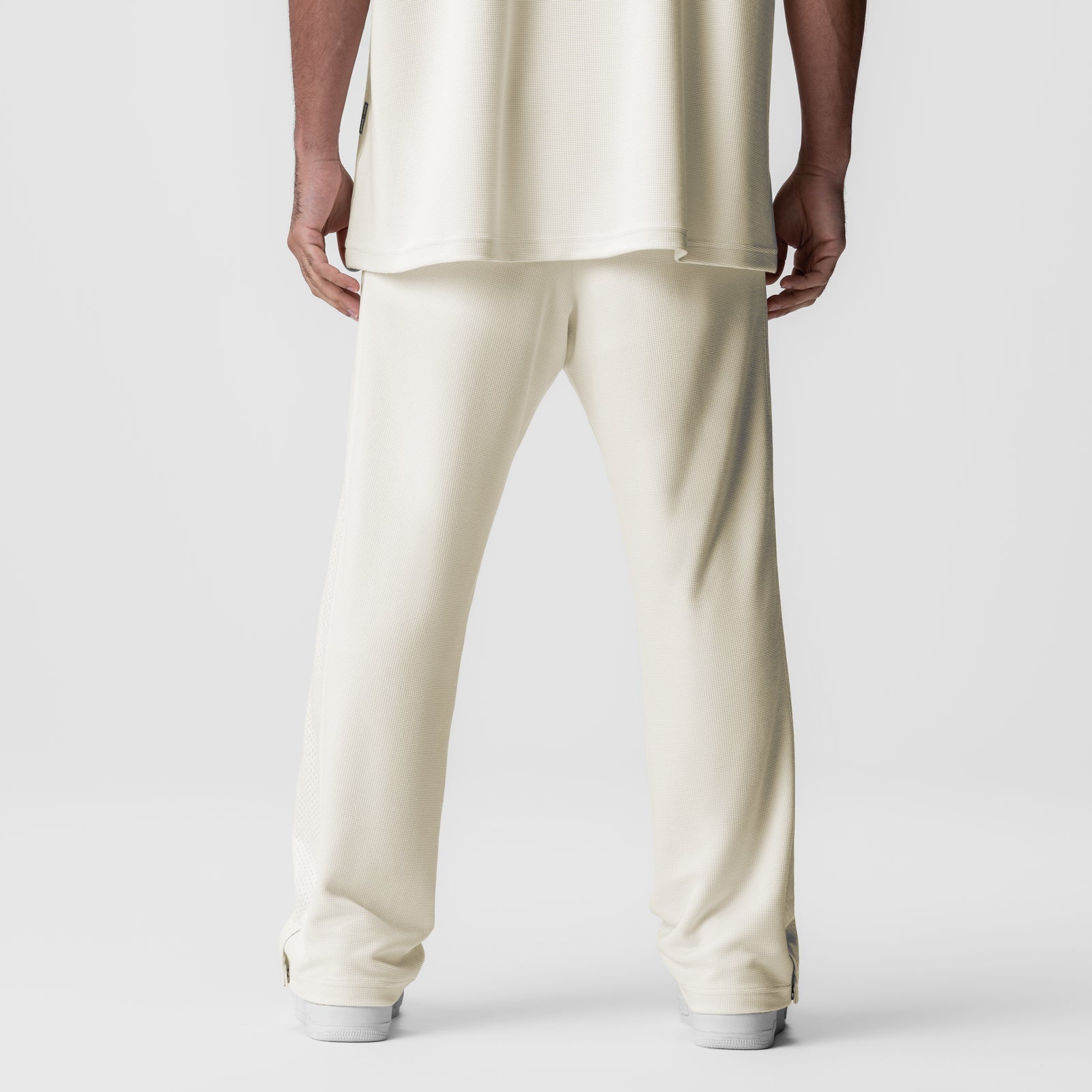 0957. Waffle Knit Relaxed Sweatpant Cream | ASRV for sale