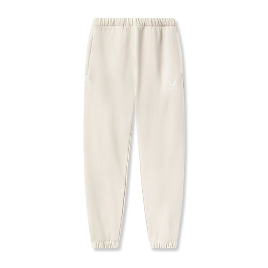 0655. Tech-Terry™ Oversized Sweats Ivory Cream "Emblem" | ASRV Discount