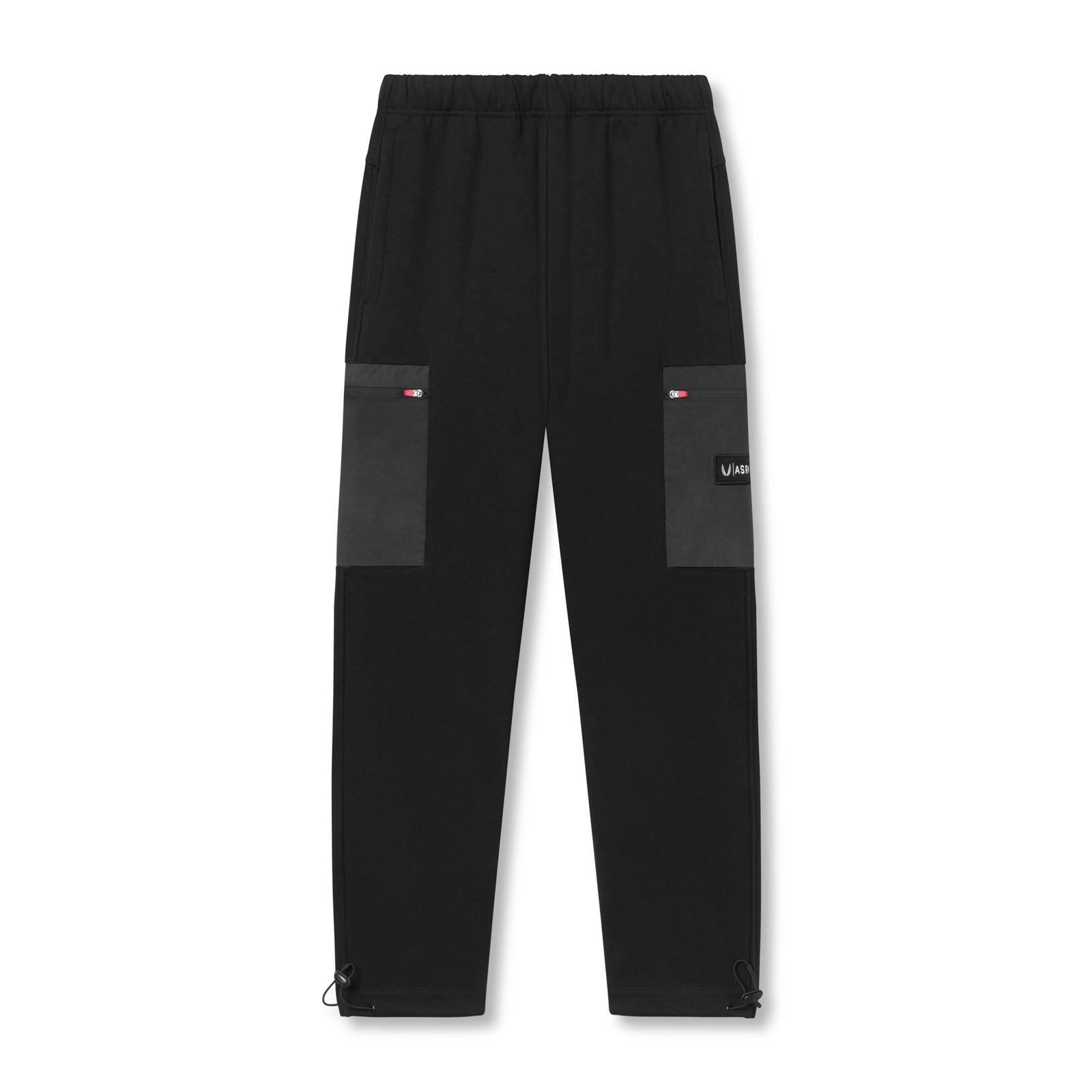 0914. Tech-Terry™ Paneled Cinch Cargo Jogger Black/Wave-Dye | ASRV on sale