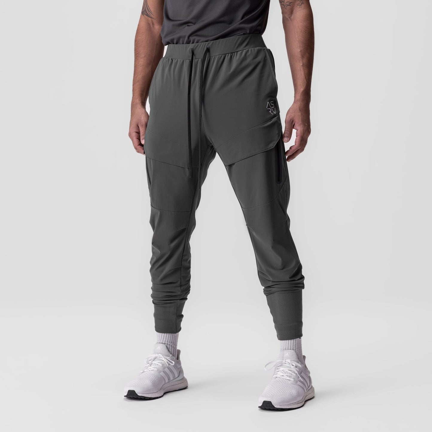0690. Tetra-Lite® Tech High Rib Jogger Space Grey "Cyber" | ASRV discount