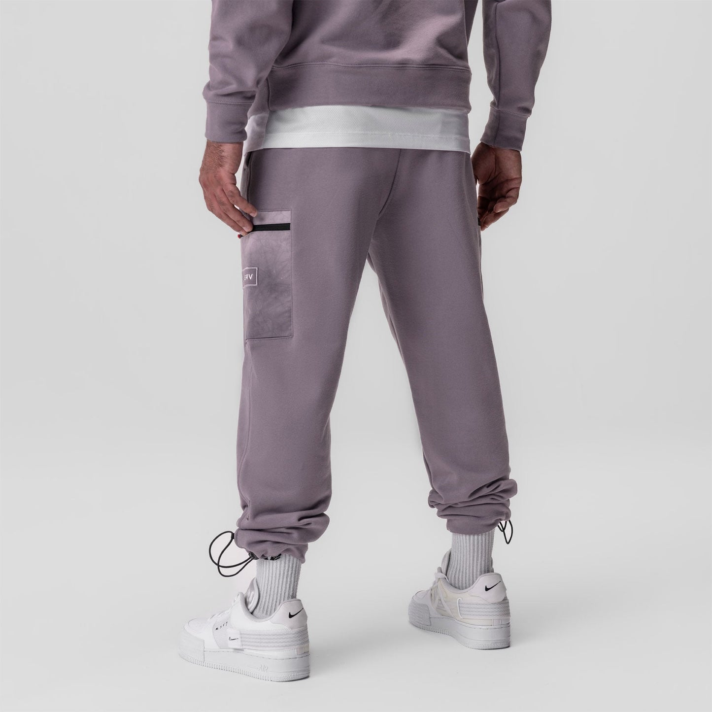 0914. Tech-Terry™ Paneled Cinch Cargo Jogger Moonscape/Wave-Dye | ASRV Online