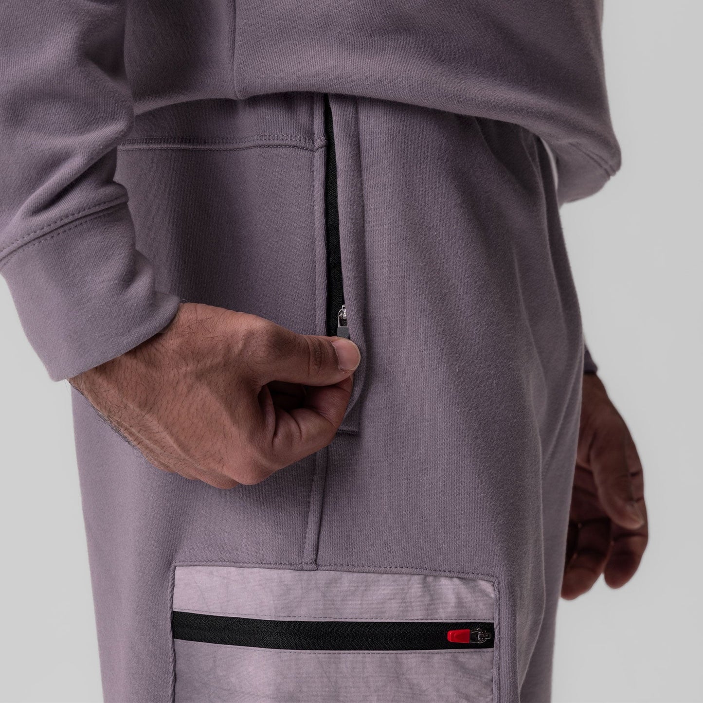 0914. Tech-Terry™ Paneled Cinch Cargo Jogger Moonscape/Wave-Dye | ASRV Online