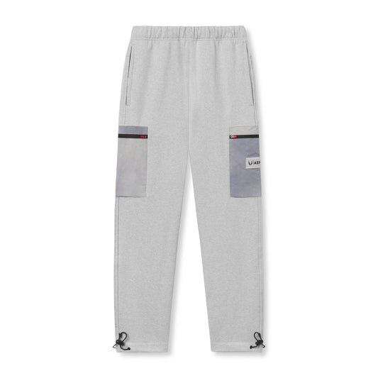 0914. Tech-Terry™ Paneled Cinch Cargo Jogger Heather Grey/Wave-Dye | ASRV on sale