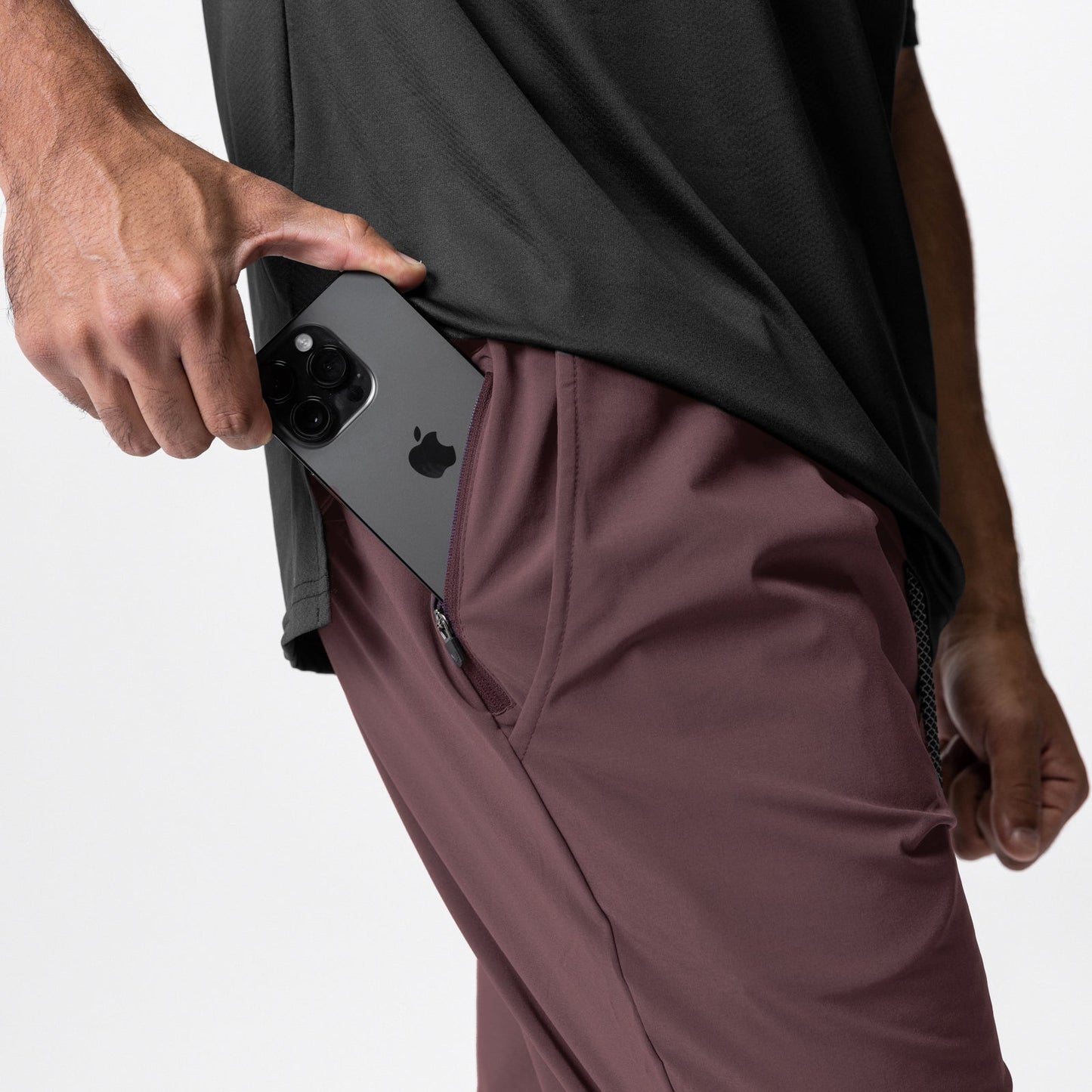 0494. Ultralight Track Pant Plum | ASRV Discount