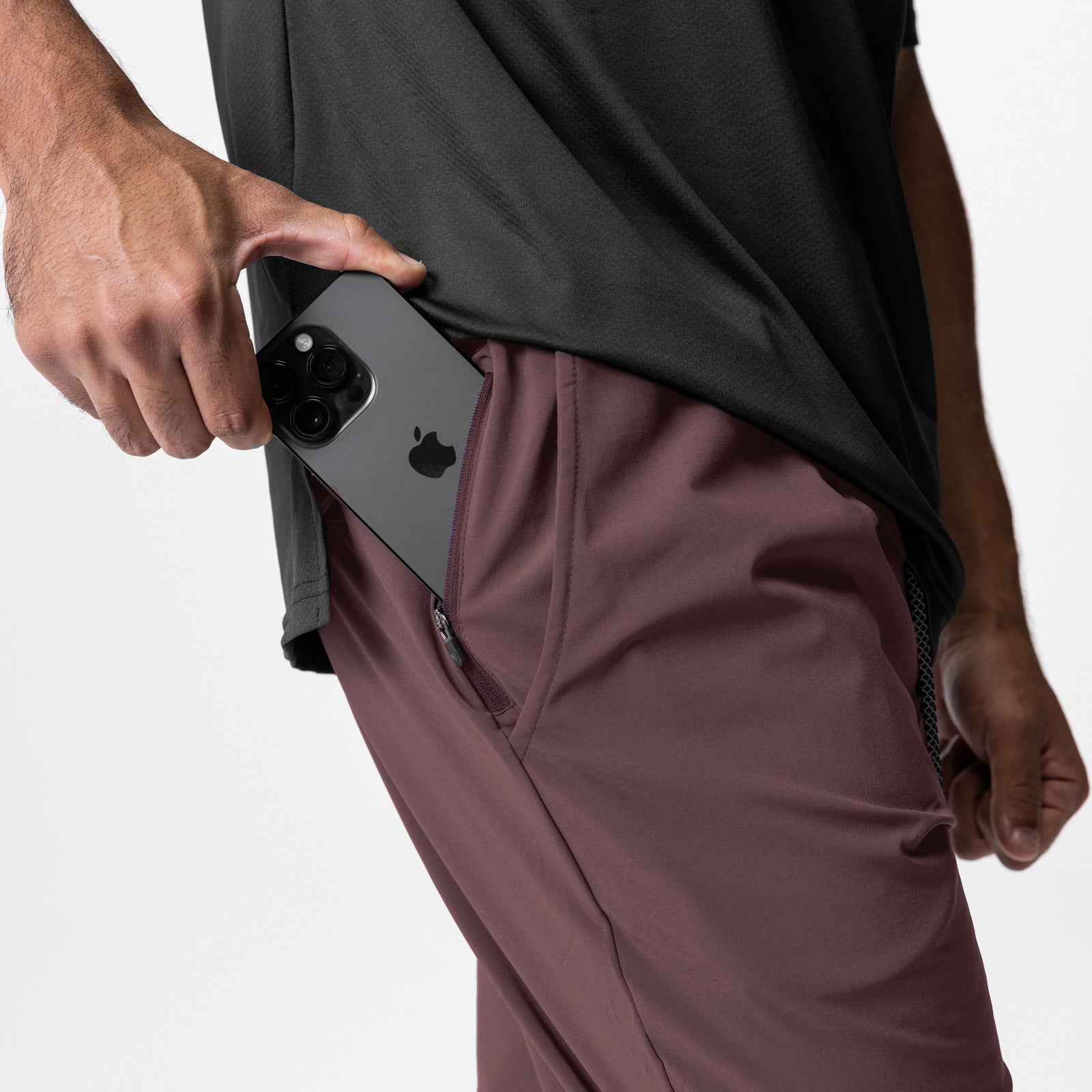 0494. Ultralight Track Pant Plum | ASRV Discount