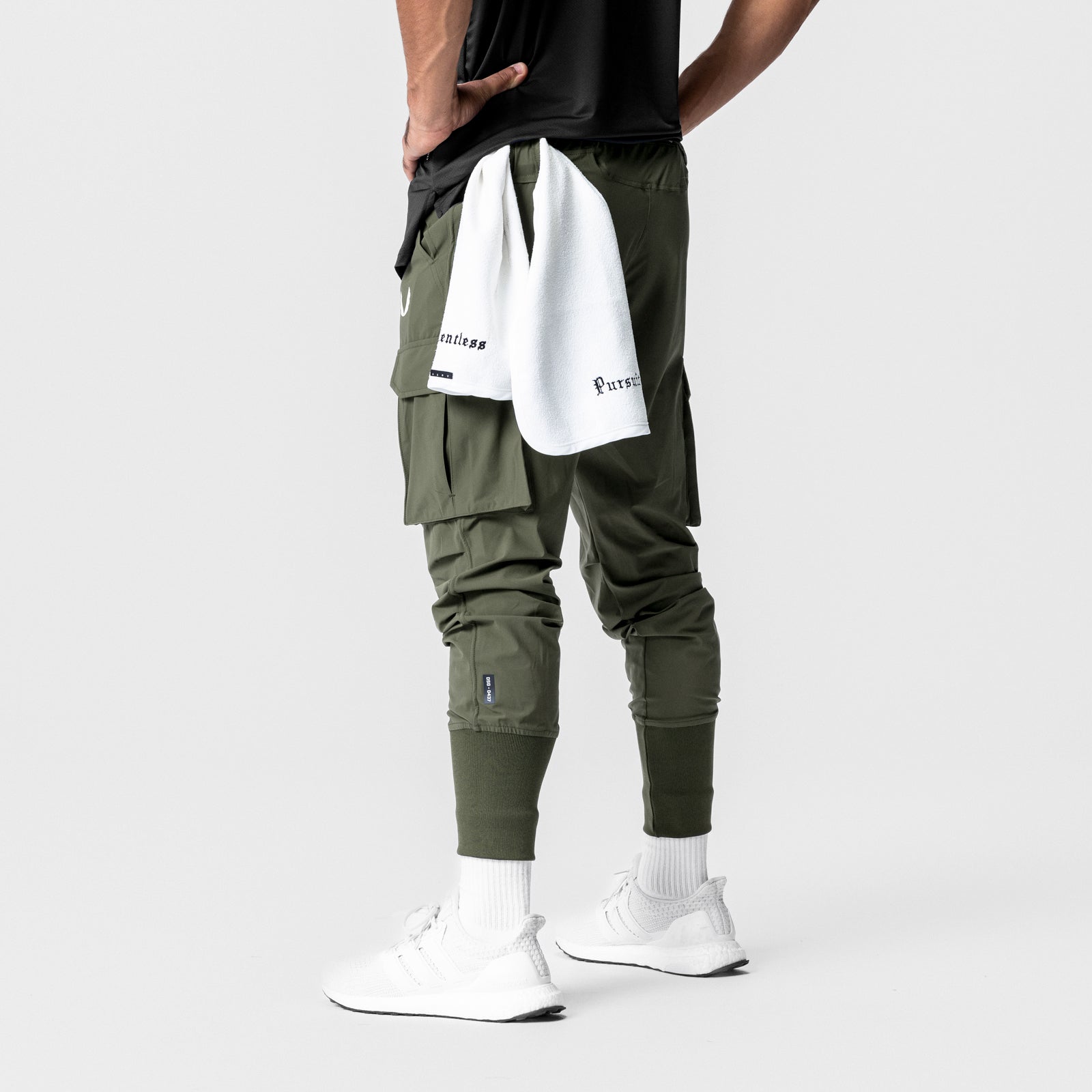 0437. Tetra-Lite® Cargo High Rib Jogger Olive | ASRV on sale