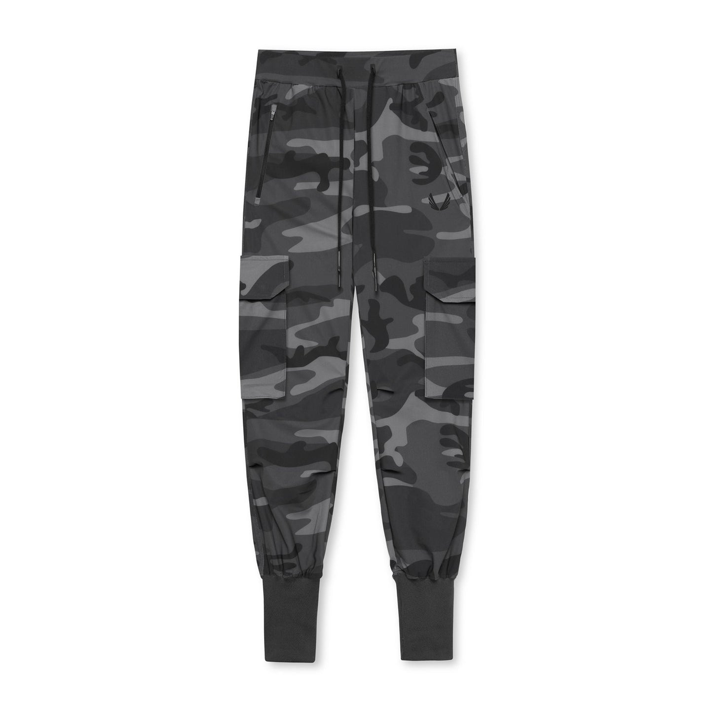 0437. Tetra-Lite® Cargo High Rib Jogger Black Camo | ASRV for sale