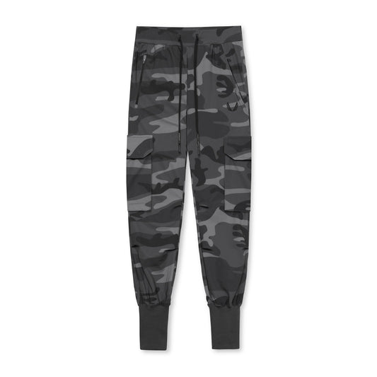 0437. Tetra-Lite® Cargo High Rib Jogger Black Camo | ASRV for sale