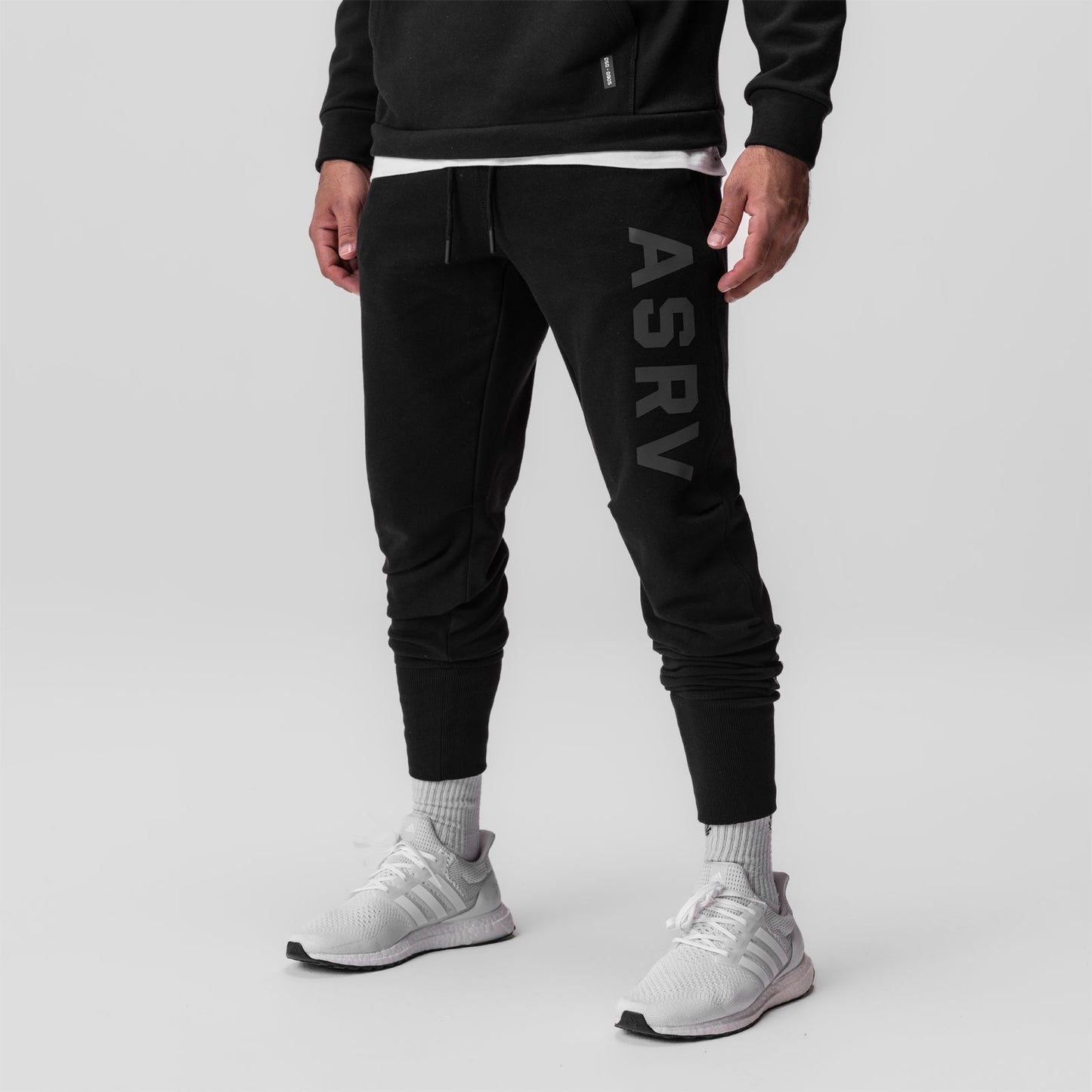 0915. Tech-Terry™ High Rib Jogger Black "ASRV" | ASRV discount