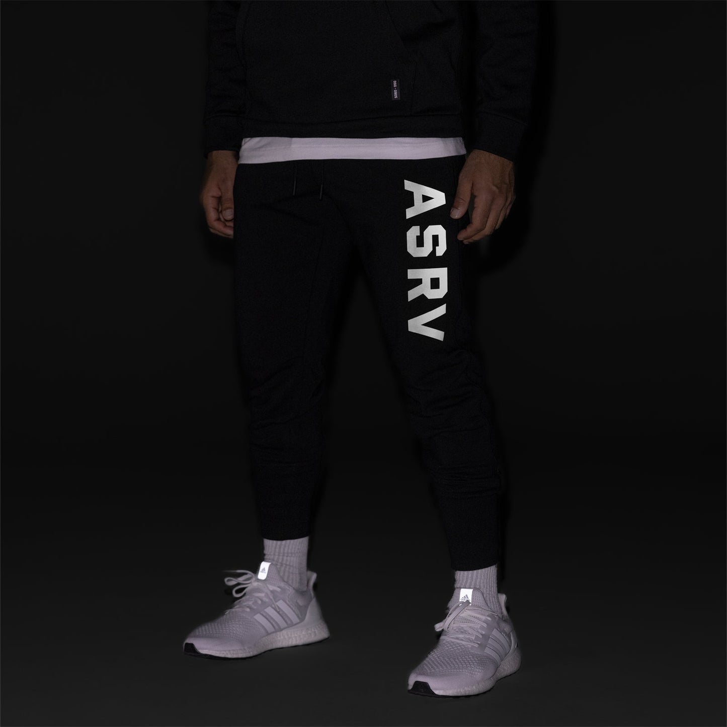 0915. Tech-Terry™ High Rib Jogger Black "ASRV" | ASRV discount